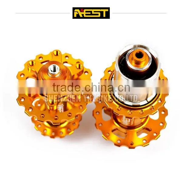 AL7075 +AL6061-T6 materialed CNC machined bicycle hub for mtb