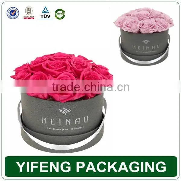 Design Round Wholesale Custom Color Flower boxes