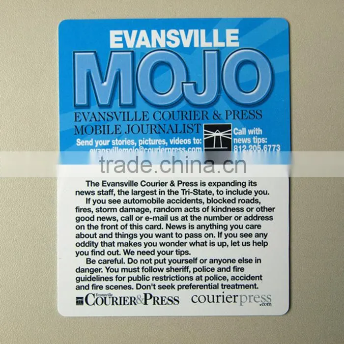 Low Price Plastic New Arrival business card printing