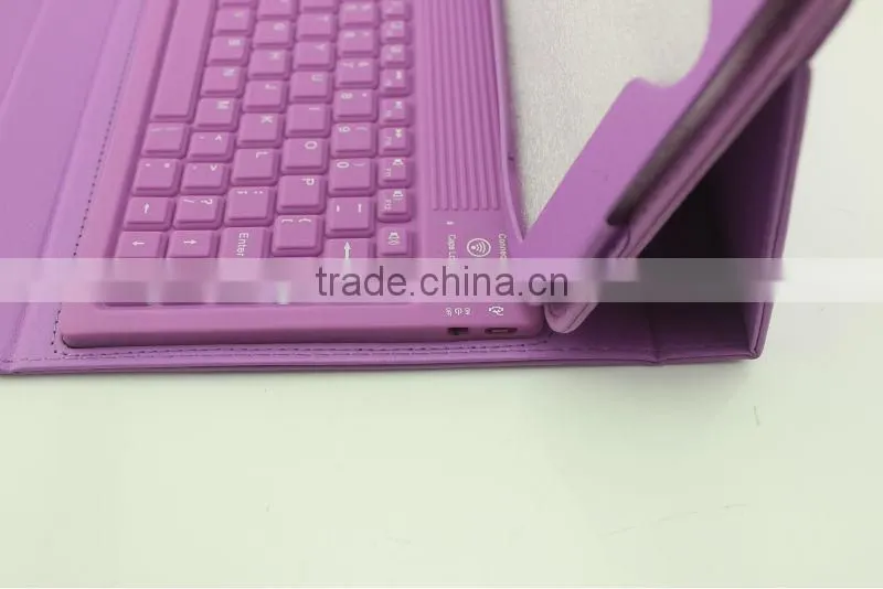2014 New arrival! Stand PU Leather Case with Wireless Keyboard for 7.9'' Tablet PC,Bluetooth Keyboard For iPad 5