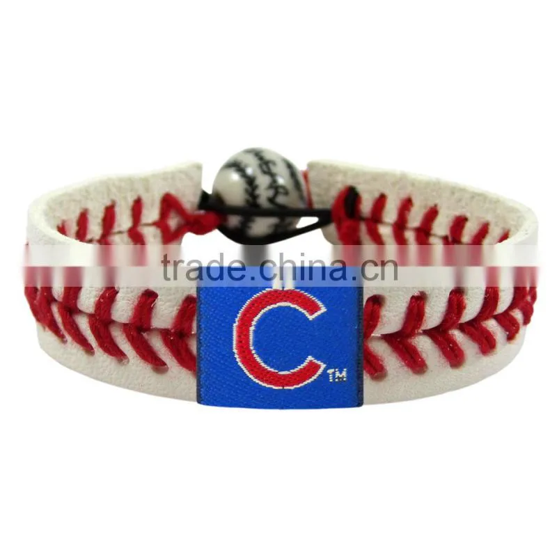 TAMPA BAY RAYS Leather Sports bracelet Handwork Bracelet