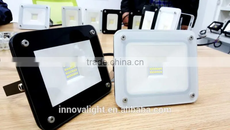 INNOVALIGHT Popular SMD2835 10W Glass LED Flood Light with sensor