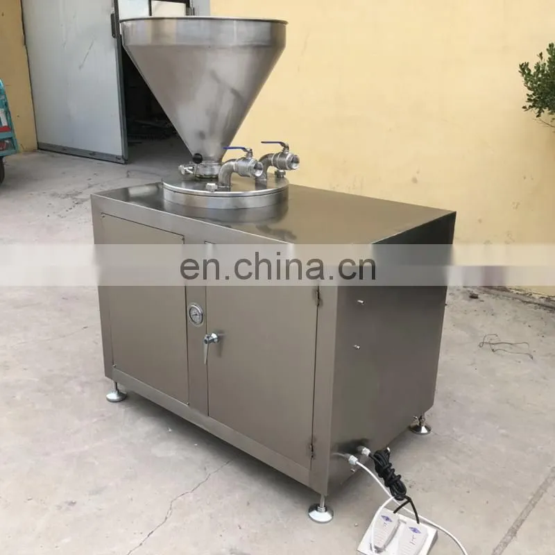 Price of electric electric sausage stuffer machine/sausage filling machine