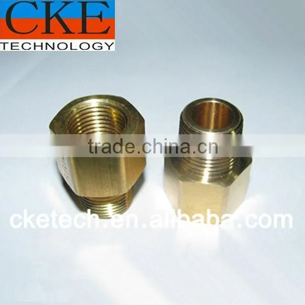 Brass Machined Hex Male Female Sleeve Bushing