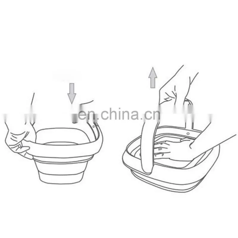 Portable Mini Semi-automatic Bucket Folding Clothes Washing Machines For Home