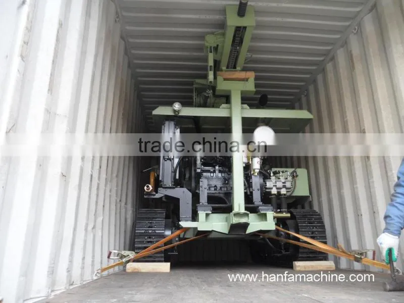HF130Y hydraulic crawler drilling machine