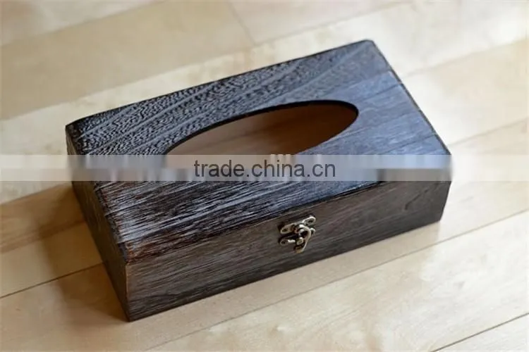 Searun facial tissue box,wooden tissue box,wood holder for tissue