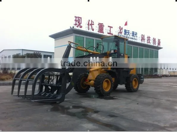 XD926G 2.0Ton alibaba express Grass Grasp Loader Clamp with CE FOR SALE Multifuntional Farm Machinery made in china