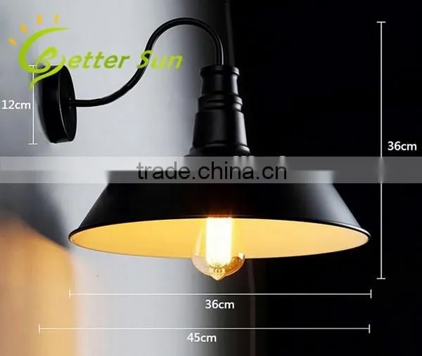 Vintage Retro Industrial Wall Bracket Light Fitting/Boundary Wall Light