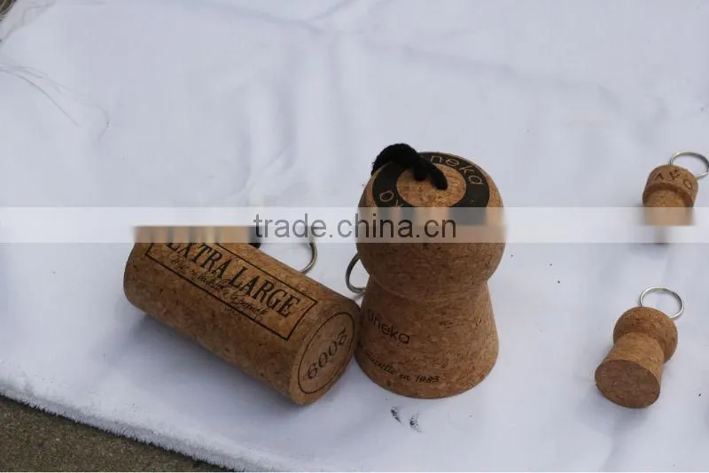 champagne stopper key chain