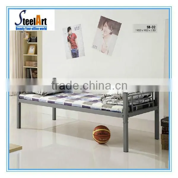 180 KGS Load Capacity metal double decker bunk bed,school domitory steel bunk bed