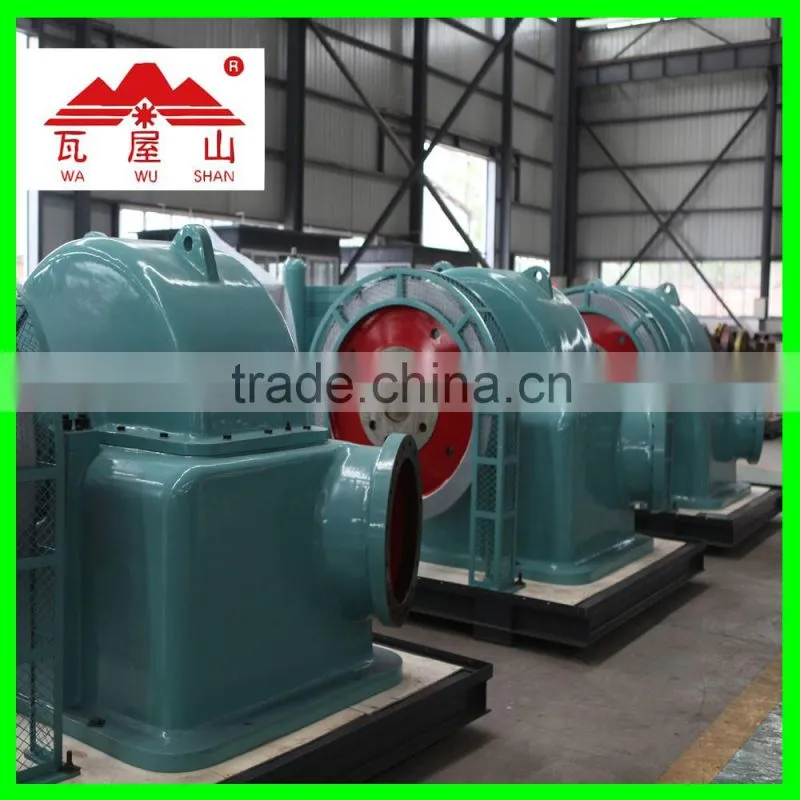 3000KW hydro power plant turgo water turbine