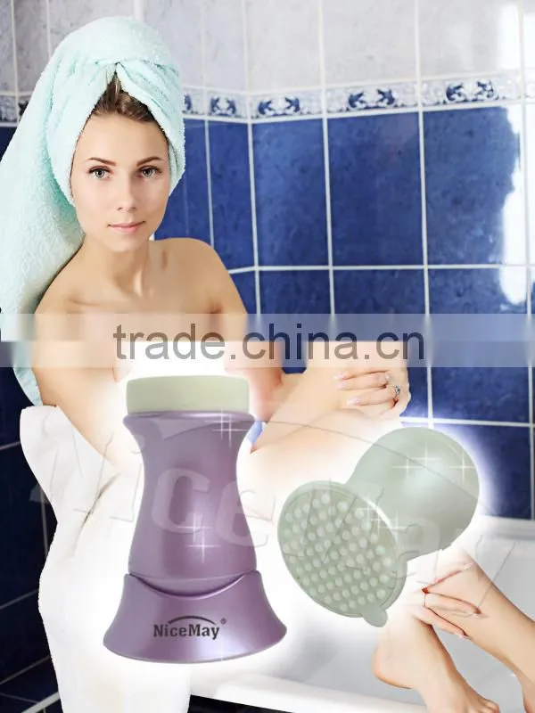 waterproof electric facial massager brush