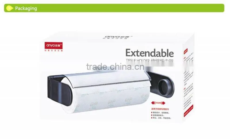 D729- 2016 New Products Tissue Box Extendable Tissue Holder Kitchen Tissue Paper Roll Holder