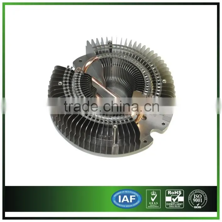 customized CNC processing LED street lighting Heat sink