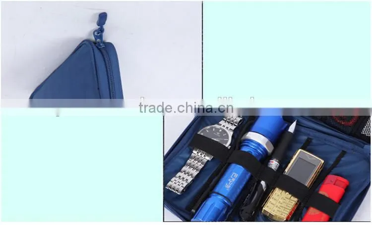 Hot selling USB flash drives case cable power storage bag travel digital organizer