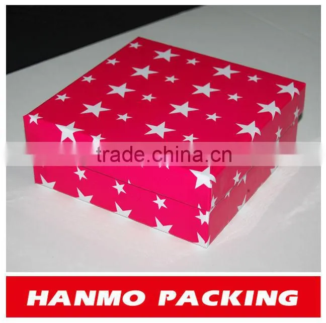 paper gift box with clear pvc window