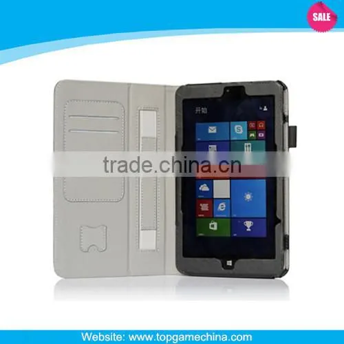 PU Leather stand case cover for Lenovo miix2 8 inch tablet case