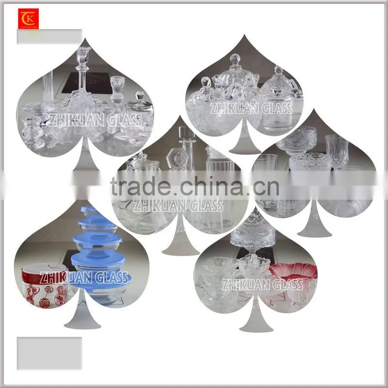 Hand Blown colored glass vase on alibaba china