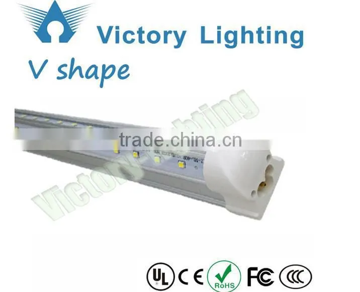 Shenzhen Factory Price wide view angle integrated 5ft led tube lights t8