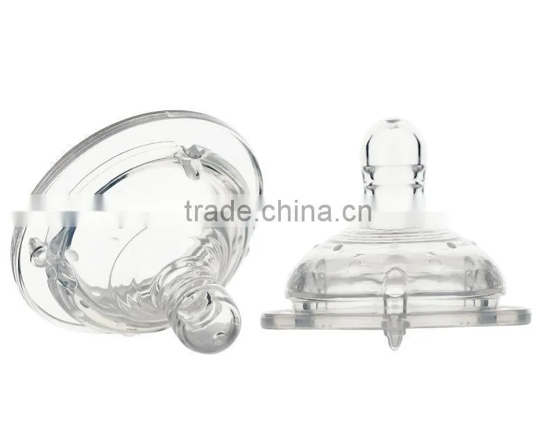 2014 Baby milk bottles wholesale borosilicate glass feeding bottle baby feeding set