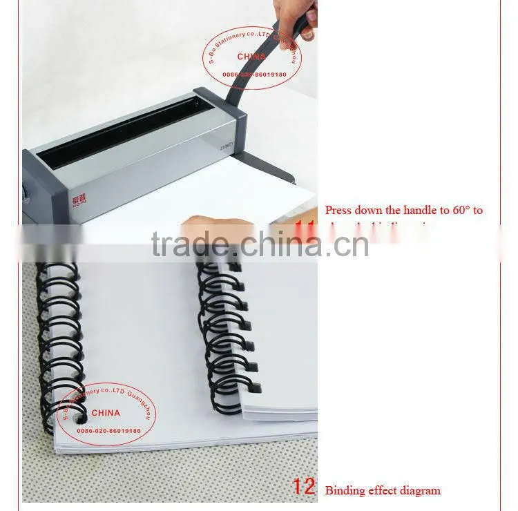 2108 (TF /TR) Punch machine for book binding