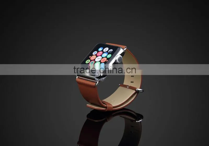 Fashion Series Genuine Leather Watch band For iWatch Wrist Strap For 42MM Apple Watch MT-4302