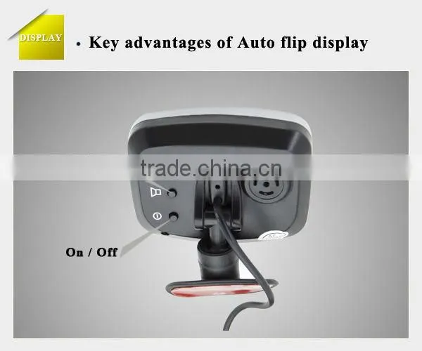 Color VFD parking monitor with 4 sensors