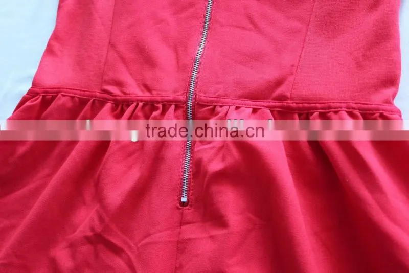 2014 sleeveless design for ladies latest fashion skirts