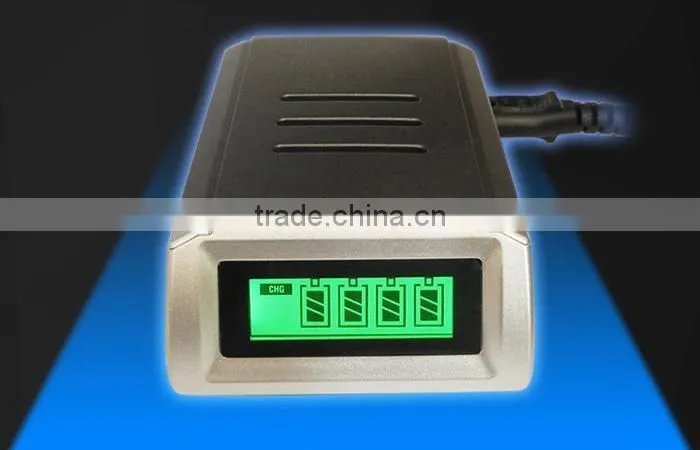 C905W C905 4 Slots Slot LCD Display Smart Intelligent Battery Charger for AA AAA NiCd NiMh Batteries
