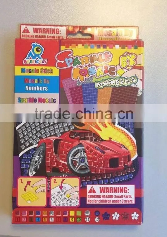 cheap cardboard mosaic for kids