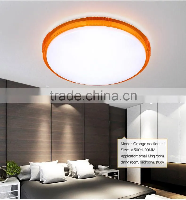 2016 hot sales led ceiling light fittings small round 5 years gurantee 24 to 48W
