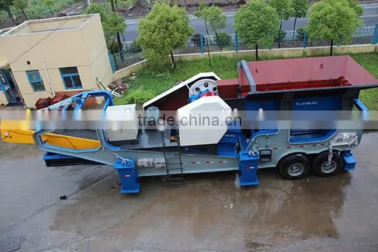 50T/H Stone Crusher Station with PE400X600 Jaw Crusher