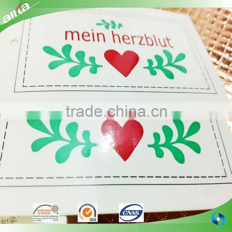 Gold stamped jewelry tags, printed clothing hangtags, garment paper hang tags OEM in China