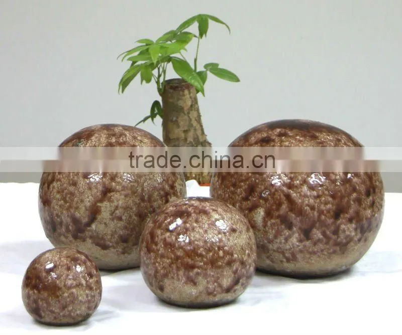 ceramic decoration garden ball