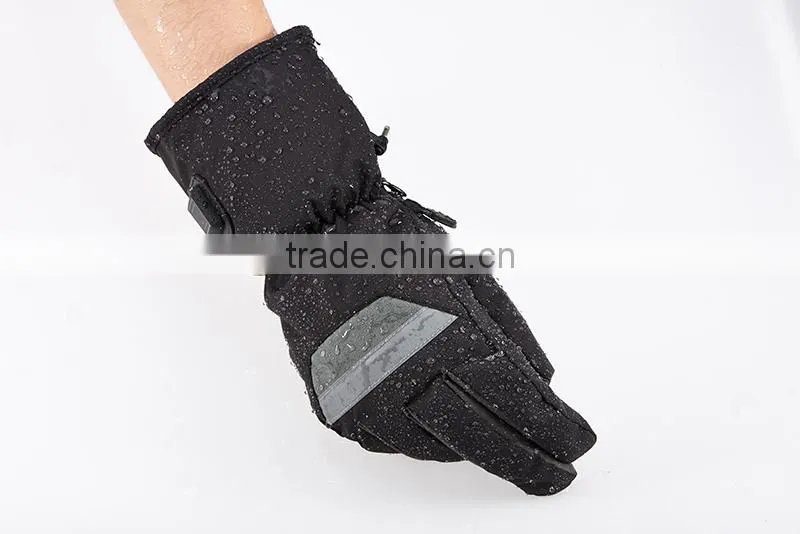 thermo electric heated gloves with rechargeable li-on battery