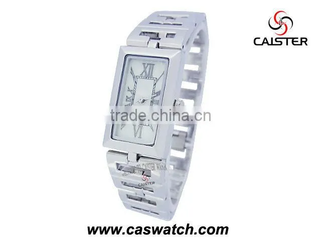 Stainless steel strap watch
