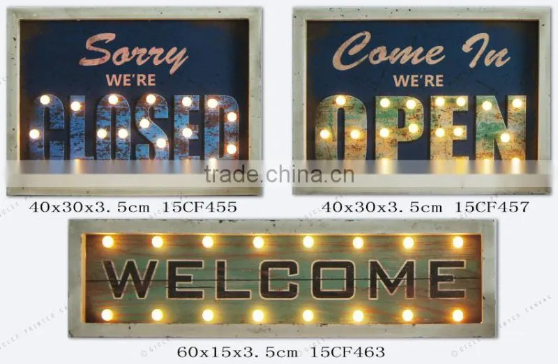 LED pictures LED prints LED wall decor LED wall arts Modern Wall Art living room decoration LED family design