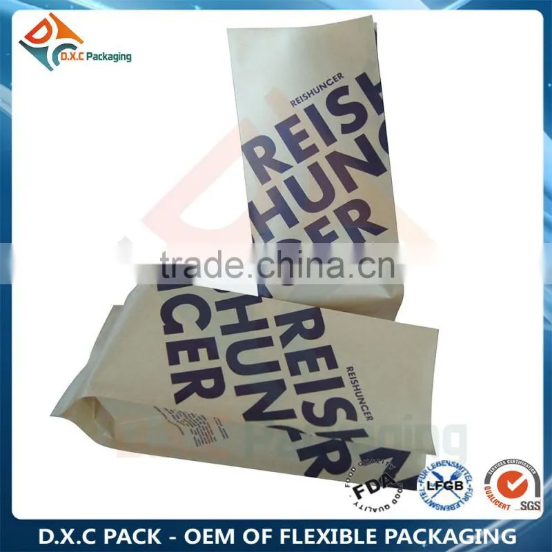 Zipper and Handle Top Custom 5kg Bags Of Rice