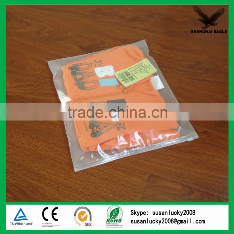 T-shirt pvc plastic packing bag