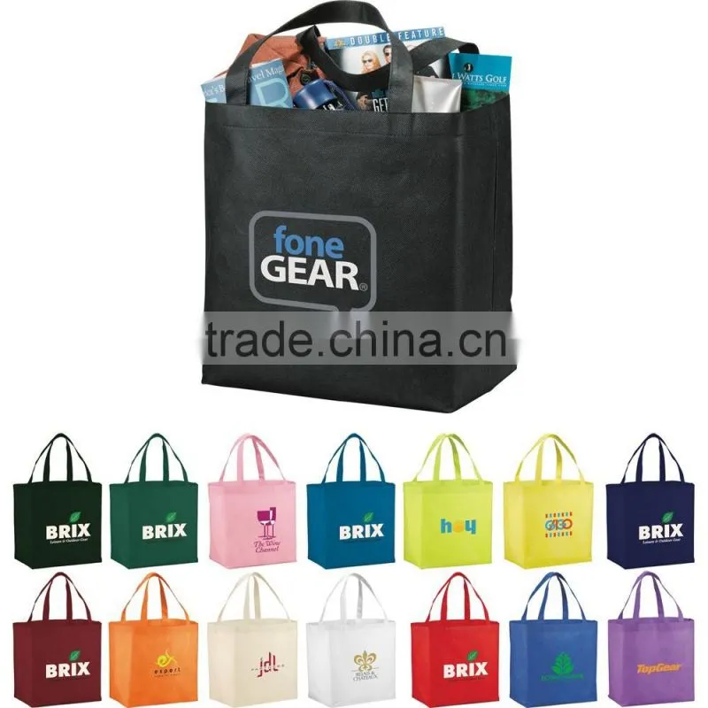 Custom Promotional PP non woven shopping bag