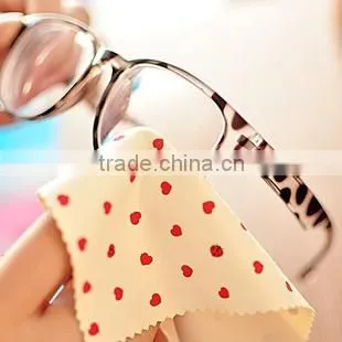 printed lens Cleaning Cloths for glasses computer