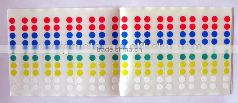 High quality Custom self adhesive label pvc stickers die cut circle stickers made in China