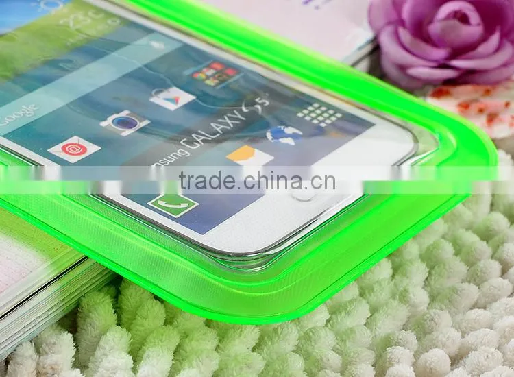 Outdoor swim drift PVC cellphone waterproof bag