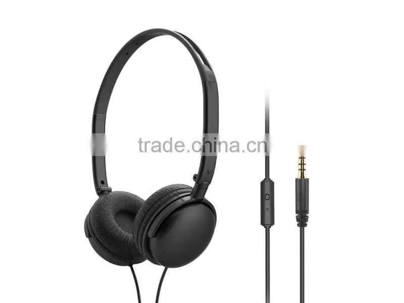 Light Weight Rotatable DJ Headphones with 3.5mm Connectors