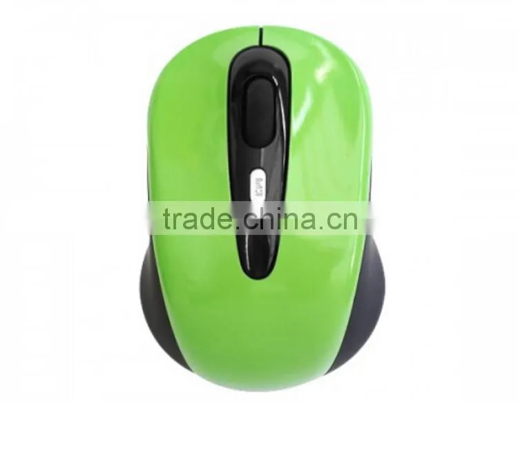 Cheap model 2.4G cordless optical gift mouse with usb mini receiver