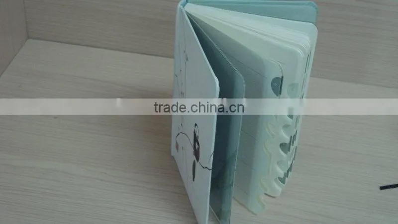 cardboard cover notebook with elastic