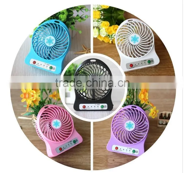 wholesale portable hot selling newest 5V LED mini USB fan
