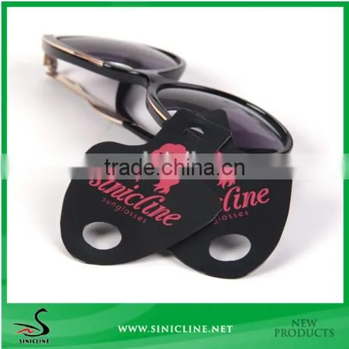 Sinicline customized black sunglasses holder, hanger