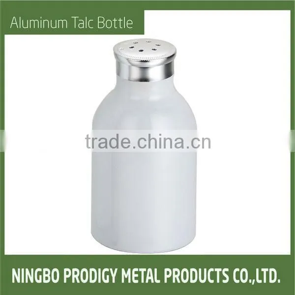 S-Fashion White High Quality Needle Nose Aluminum Bottle Covered for Food Salt Pepper